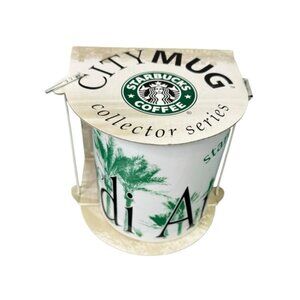 Starbucks Mug - City Mug Collector Series (2002) Kingdom of Saudia Arabia 16 oz